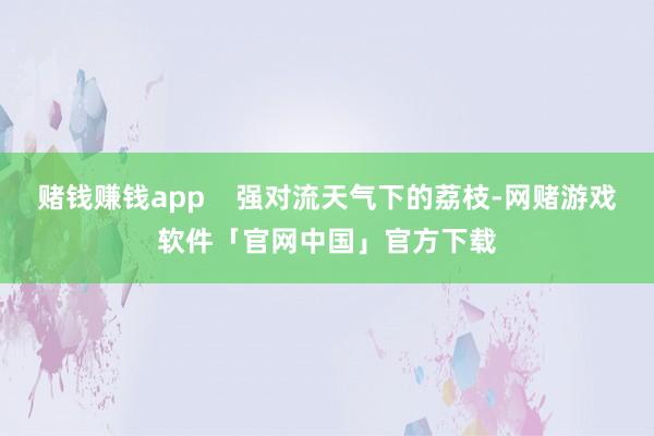 赌钱赚钱app    强对流天气下的荔枝-网赌游戏软件「官网中国」官方下载
